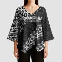 Hawaii Papakolea Born And Raised Kimono Sleeve Blouse Hawaiian Tribal Pattern LT05 - Polynesian Pride