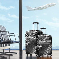 Hawaii Papakolea Born And Raised Luggage Cover Hawaiian Tribal Pattern LT05 - Polynesian Pride