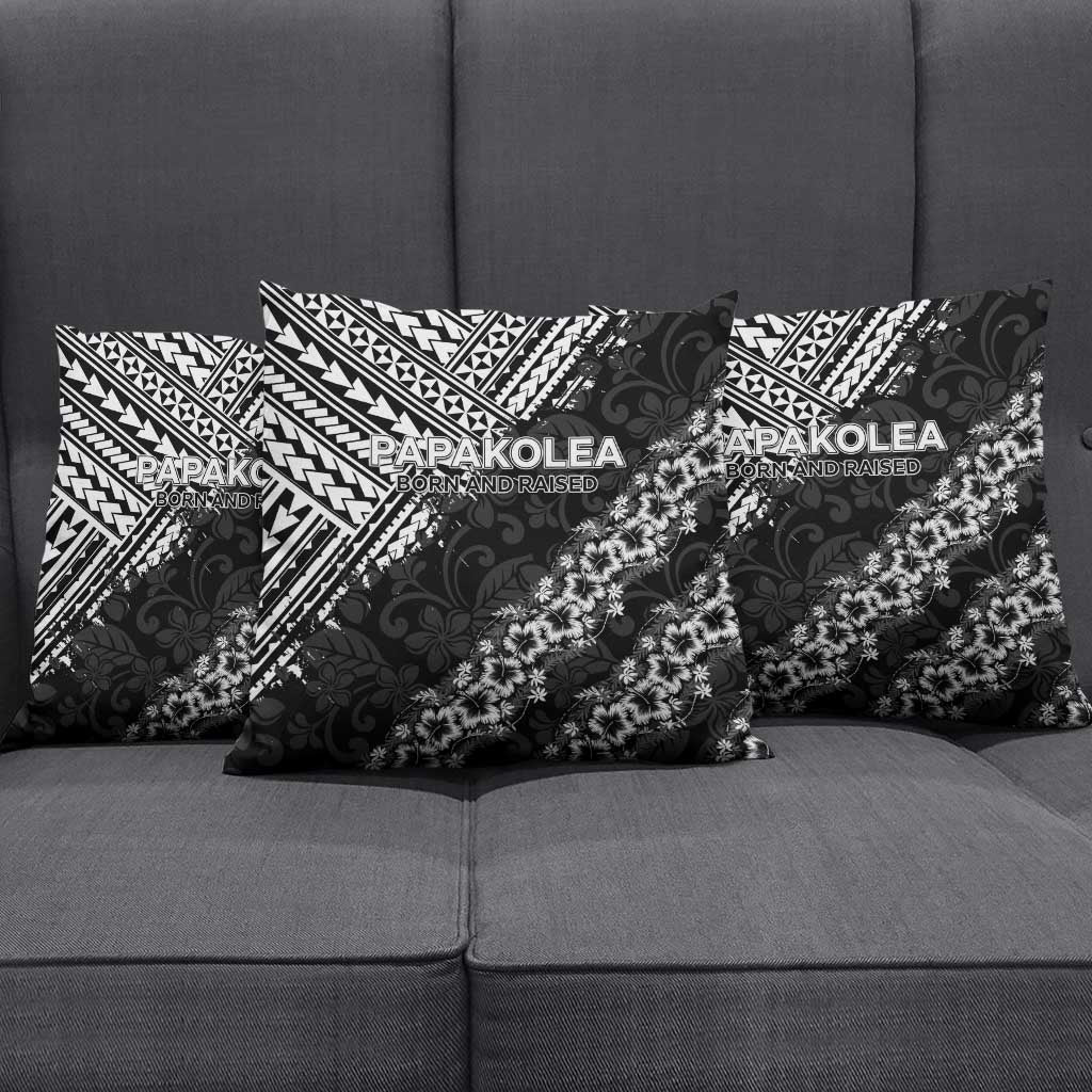 Hawaii Papakolea Born And Raised Pillow Cover Hawaiian Tribal Pattern LT05 - Polynesian Pride