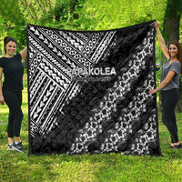Hawaii Papakolea Born And Raised Quilt Hawaiian Tribal Pattern LT05 - Polynesian Pride