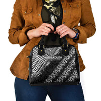 Hawaii Papakolea Born And Raised Shoulder Handbag Hawaiian Tribal Pattern LT05 - Polynesian Pride