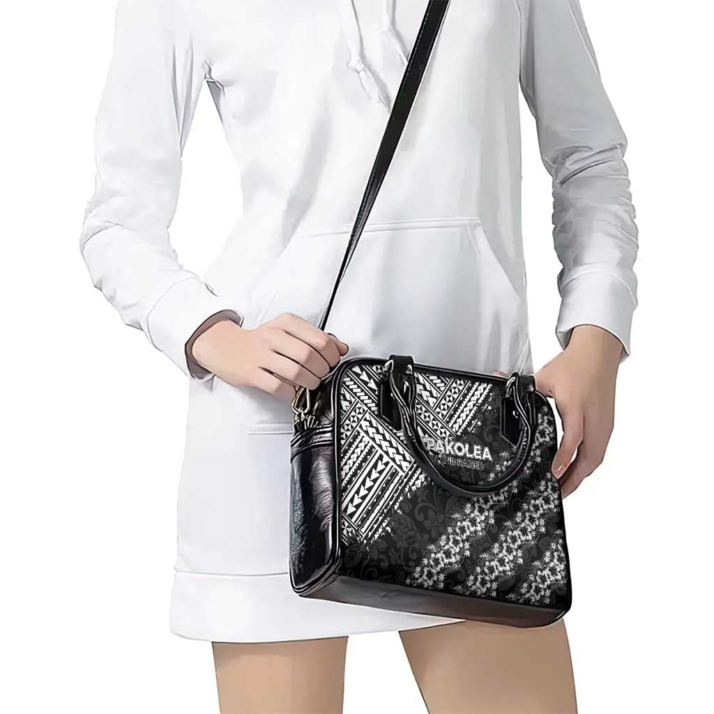 Hawaii Papakolea Born And Raised Shoulder Handbag Hawaiian Tribal Pattern LT05 - Polynesian Pride