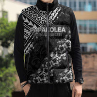 Hawaii Papakolea Born And Raised Sleeveless Puffer Jacket Hawaiian Tribal Pattern LT05 - Polynesian Pride