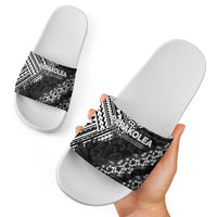 Hawaii Papakolea Born And Raised Slide Sandals Hawaiian Tribal Pattern