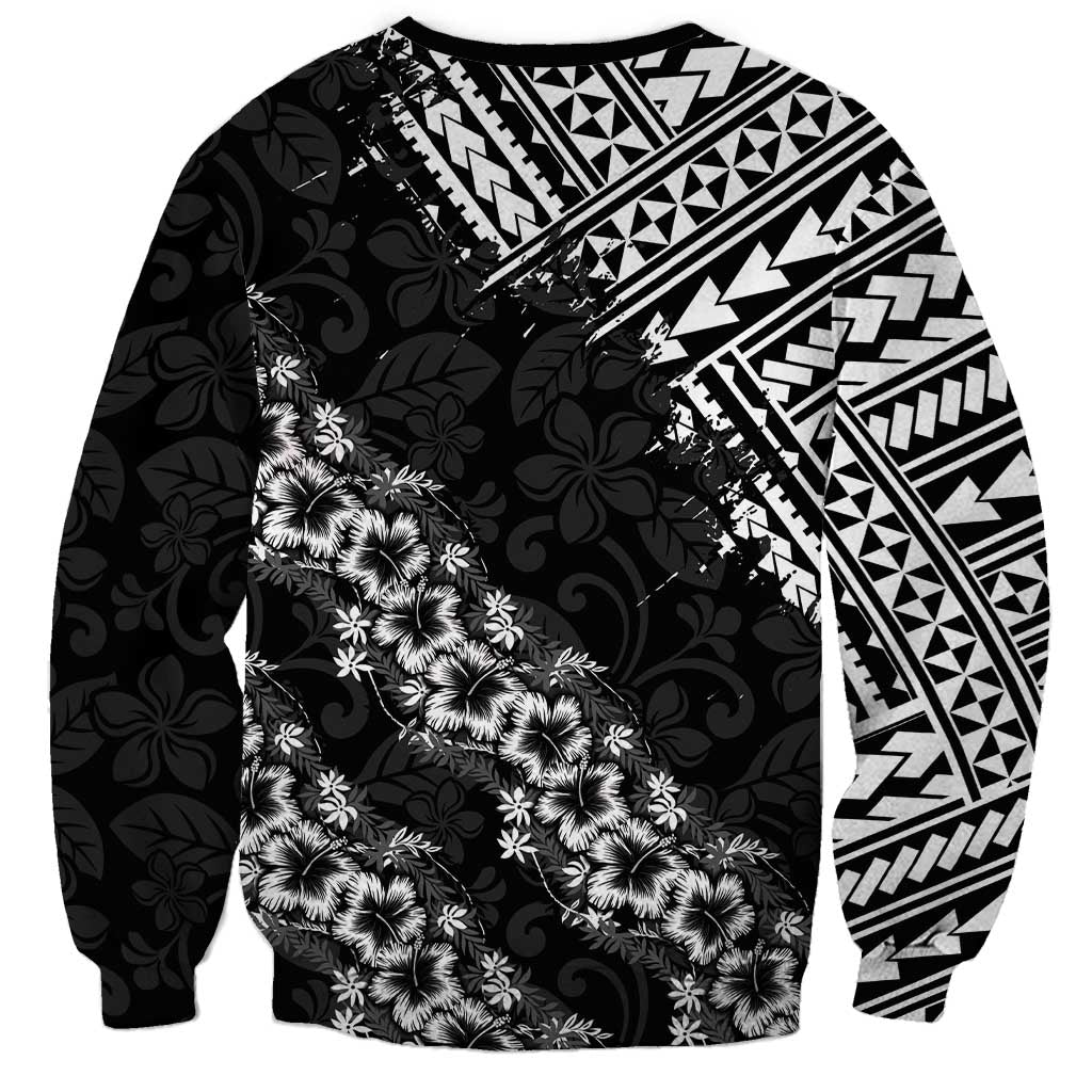 Hawaii Papakolea Born And Raised Sweatshirt Hawaiian Tribal Pattern LT05 - Polynesian Pride