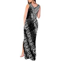Hawaii Papakolea Born And Raised Tank Maxi Dress Hawaiian Tribal Pattern