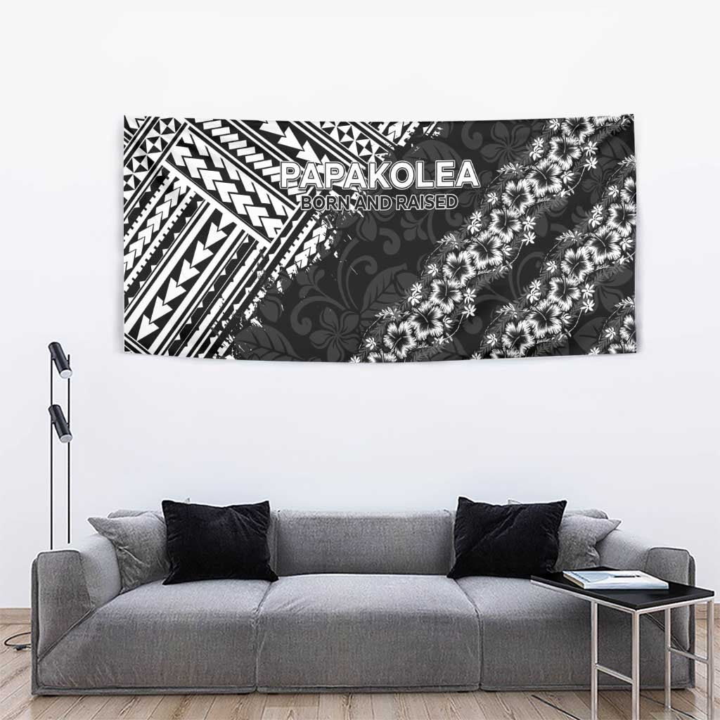 Hawaii Papakolea Born And Raised Tapestry Hawaiian Tribal Pattern