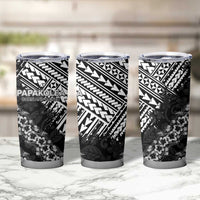 Hawaii Papakolea Born And Raised Tumbler Cup Hawaiian Tribal Pattern LT05 - Polynesian Pride
