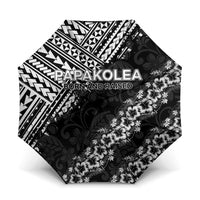Hawaii Papakolea Born And Raised Umbrella Hawaiian Tribal Pattern