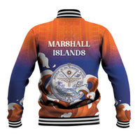 Marshall Islands Fishermen's Day Baseball Jacket It's Fishing Time