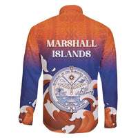 Marshall Islands Fishermen's Day Family Matching Short Sleeve Bodycon Dress and Hawaiian Shirt It's Fishing Time