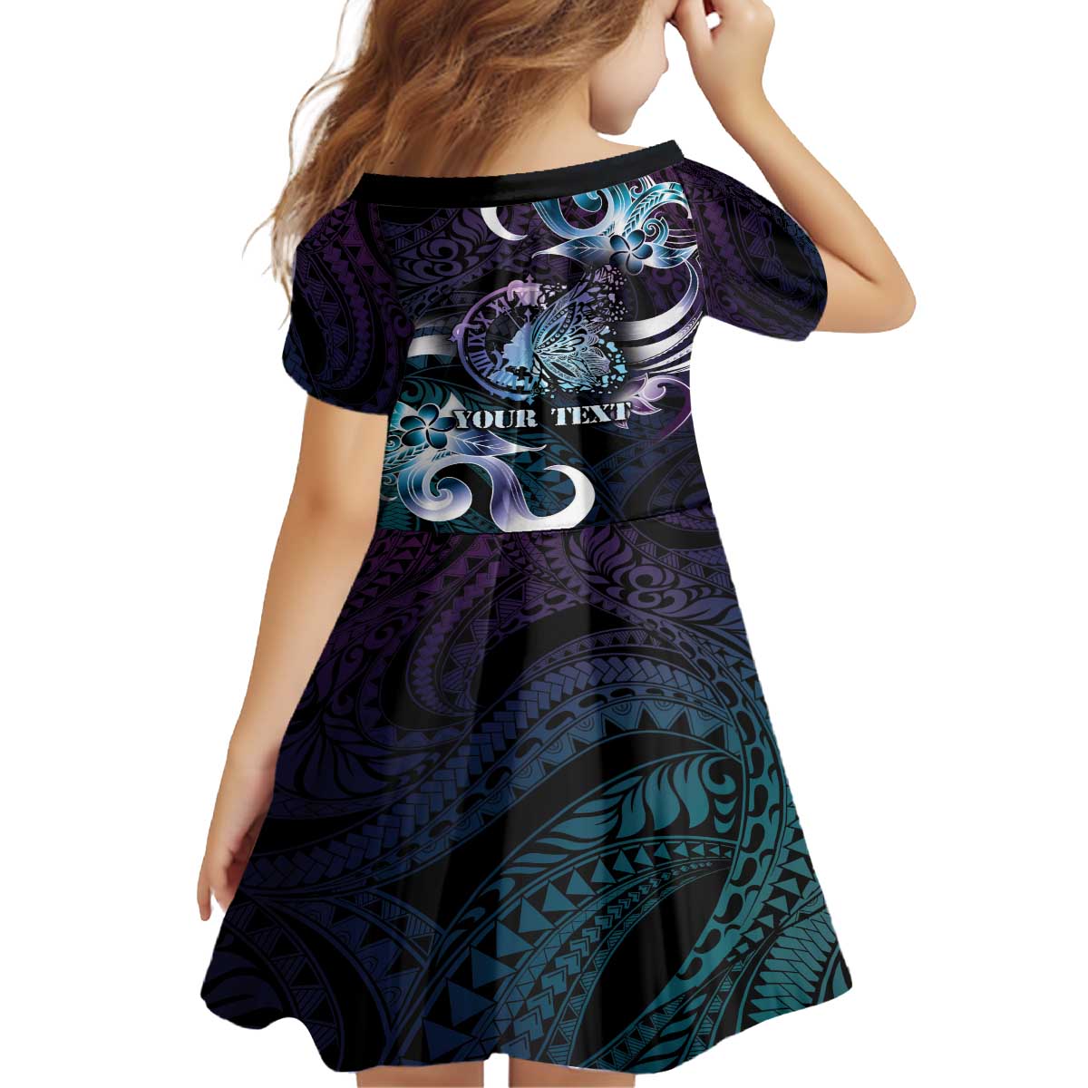 Personalised Polynesia Suicide Prevention Awareness Family Matching Puletasi and Hawaiian Shirt No Story Should End Too Soon LT05 - Polynesian Pride