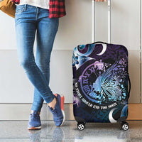 Polynesia Suicide Prevention Awareness Luggage Cover No Story Should End Too Soon