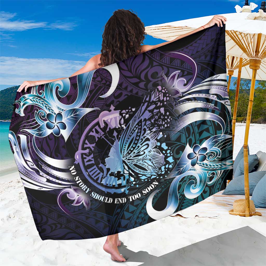 Polynesia Suicide Prevention Awareness Sarong No Story Should End Too Soon