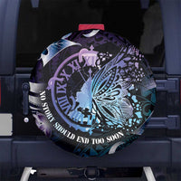 Polynesia Suicide Prevention Awareness Spare Tire Cover No Story Should End Too Soon