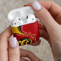 Papua New Guinea Independence AirPods Case Special Style Red Version LT05