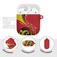 Papua New Guinea Independence AirPods Case Special Style Red Version LT05