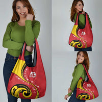 Papua New Guinea 50th Independence Anniversary Grocery Bag Special Style Red Version LT05 - Polynesian Pride