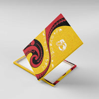 Papua New Guinea 50th Independence Anniversary Canvas Wall Art Special Style Yellow Version LT05 With Frame Yellow - Polynesian Pride