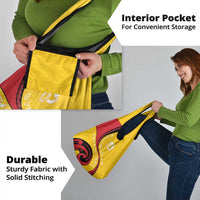 Papua New Guinea 50th Independence Anniversary Grocery Bag Special Style Yellow Version LT05 - Polynesian Pride