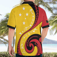 Papua New Guinea 50th Independence Anniversary Hawaiian Shirt Special Style Yellow Version LT05 - Polynesian Pride