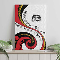 Papua New Guinea 50th Independence Anniversary Canvas Wall Art Special Style White Version LT05 - Polynesian Pride