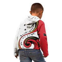 Papua New Guinea 50th Independence Anniversary Kid Hoodie Special Style White Version - Polynesian Pride