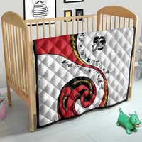 Papua New Guinea 50th Independence Anniversary Quilt Special Style White Version - Polynesian Pride