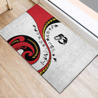 Papua New Guinea 50th Independence Anniversary Rubber Doormat Special Style White Version LT05 - Polynesian Pride