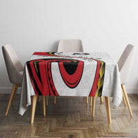 Papua New Guinea 50th Independence Anniversary Tablecloth Special Style White Version LT05 - Polynesian Pride