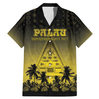 Personalised Palau Independence Day Family Matching Mermaid Dress and Hawaiian Shirt Palauan Tattoo Pattern - Polynesian Pride