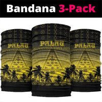 Palau Independence Day Neck Gaiter Palauan Tattoo Pattern LT05
