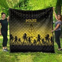 Palau Independence Day Quilt Palauan Tattoo Pattern - Polynesian Pride