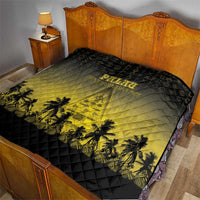 Palau Independence Day Quilt Palauan Tattoo Pattern - Polynesian Pride