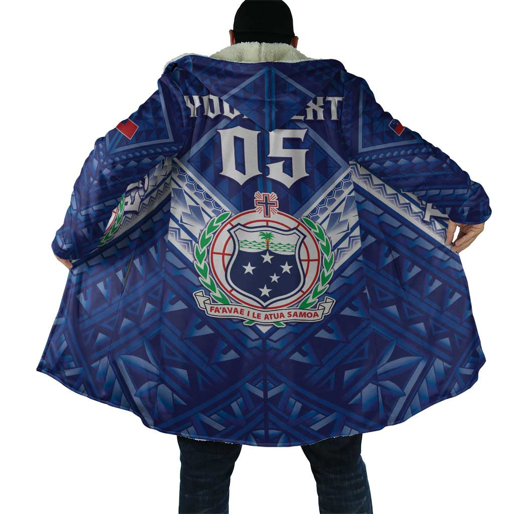 Toa Samoa Rugby Custom Cloak Samoan Pride With Tribal Pattern - Polynesian Pride