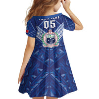 Toa Samoa Rugby Custom Family Matching Mermaid Dress and Hawaiian Shirt Samoan Pride With Tribal Pattern - Polynesian Pride