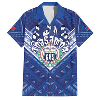Toa Samoa Rugby Custom Family Matching Summer Maxi Dress and Hawaiian Shirt Samoan Pride With Tribal Pattern - Polynesian Pride