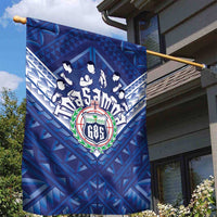 Toa Samoa Rugby Garden Flag Samoan Pride With Tribal Pattern - Polynesian Pride