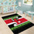 New Zealand Funny Christmas Area Rug Maori Tiki