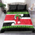 New Zealand Funny Christmas Bedding Set Maori Tiki