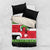 New Zealand Funny Christmas Bedding Set Maori Tiki