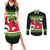 New Zealand Funny Christmas Couples Matching Summer Maxi Dress and Long Sleeve Button Shirt Maori Tiki