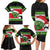 New Zealand Funny Christmas Family Matching Long Sleeve Bodycon Dress and Hawaiian Shirt Maori Tiki