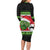 New Zealand Funny Christmas Family Matching Long Sleeve Bodycon Dress and Hawaiian Shirt Maori Tiki