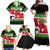 New Zealand Funny Christmas Family Matching Off Shoulder Maxi Dress and Hawaiian Shirt Maori Tiki