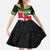 New Zealand Funny Christmas Kid Short Sleeve Dress Maori Tiki