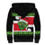 New Zealand Funny Christmas Sherpa Hoodie Maori Tiki