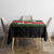 New Zealand Funny Christmas Tablecloth Maori Tiki