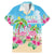 Hawaii Christmas Family Matching Mermaid Dress and Hawaiian Shirt Deck The Palms Holiday Flamingos