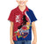 Guam Martin Luther King Jr Day Family Matching Mermaid Dress and Hawaiian Shirt LT05 Son's Shirt Red - Polynesian Pride